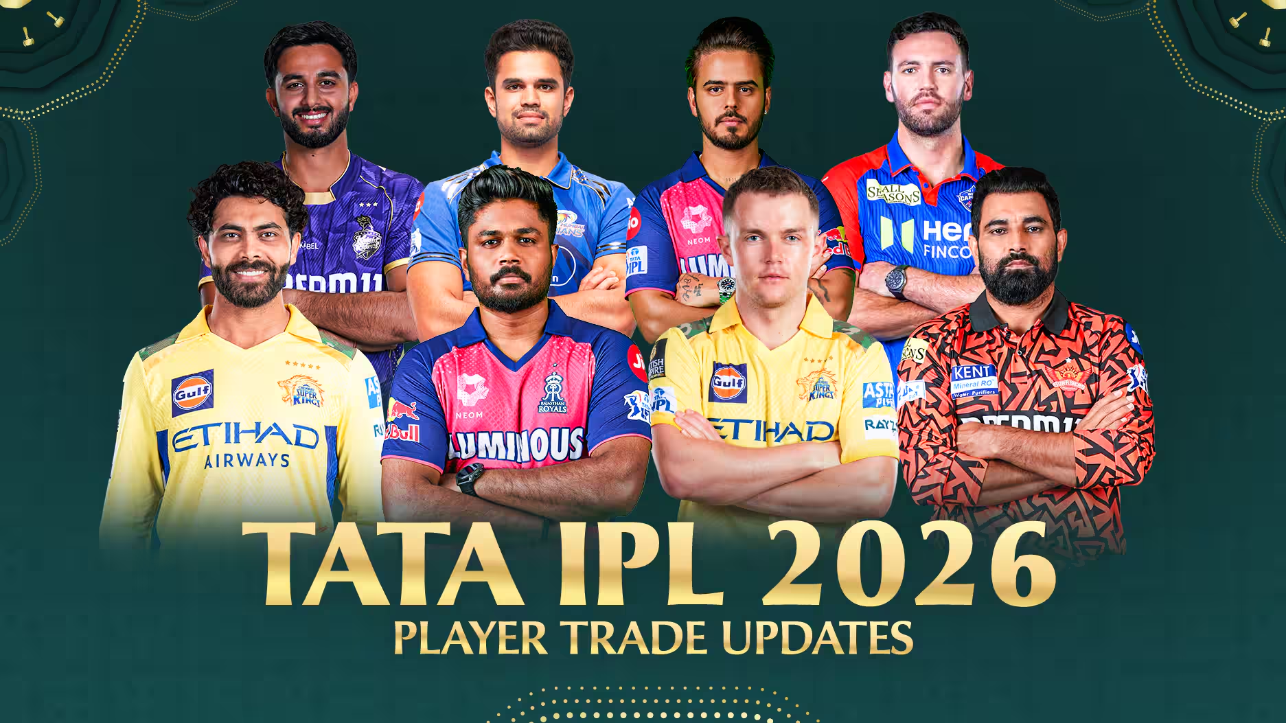 IPL 2026 all teams and captains - Durga247